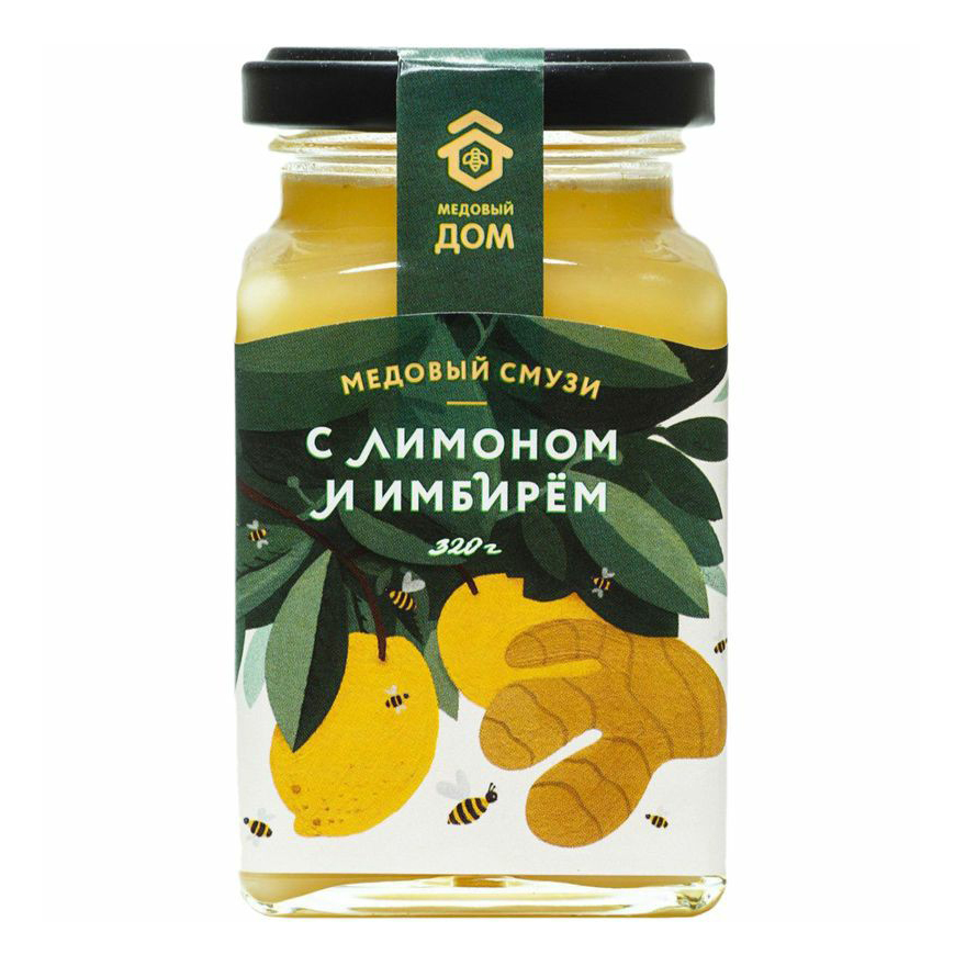 

Мед-суфле Медовый дом с лимоном и имбирем 250 г
