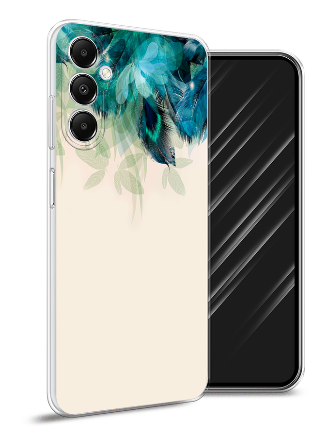 

Чехол Awog на Samsung Galaxy A05s "Перья голубого цвета", Бежевый;синий;бирюзовый, 2108850-1
