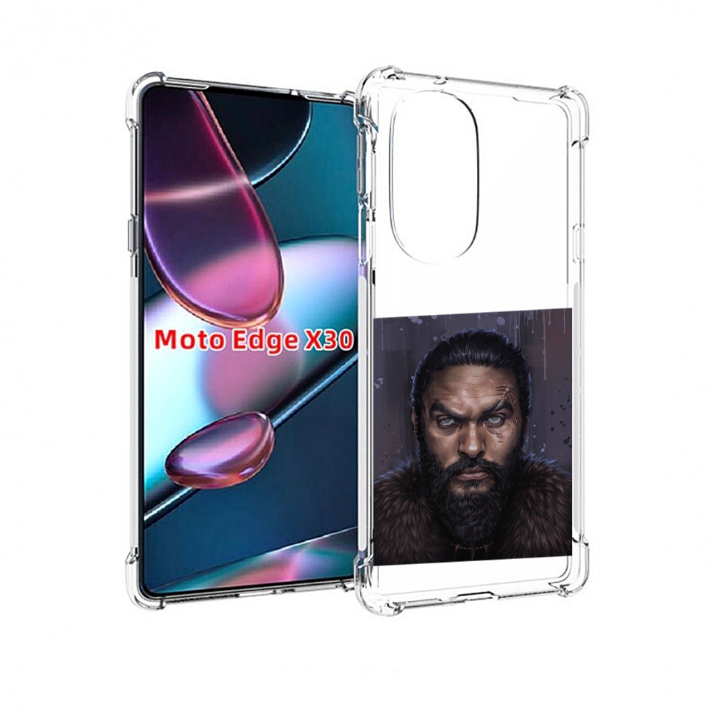 

Чехол MyPads портрет-императора для Motorola Moto Edge X30, Прозрачный, Tocco