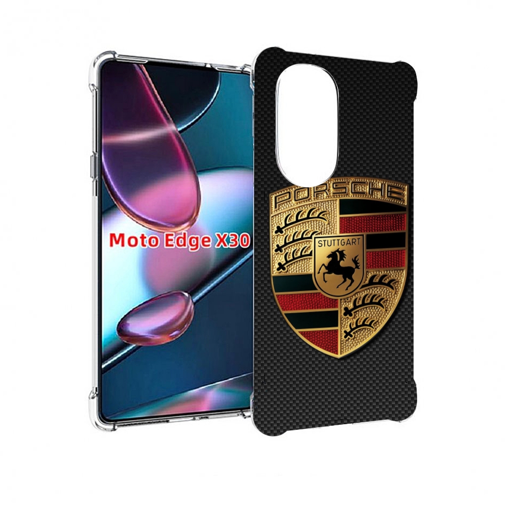 

Чехол MyPads порш porsche 1 для Motorola Moto Edge X30, Прозрачный, Tocco