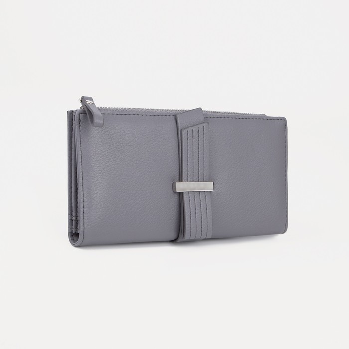 

Кошелек женский NoBrand 9344424, серый, 9344424