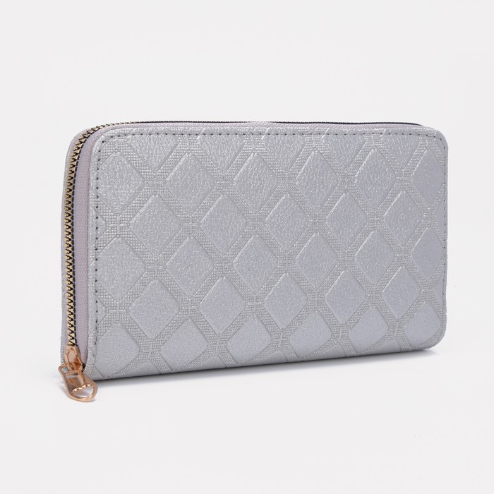 

Кошелек женский NoBrand 7651329, серый, 7651329