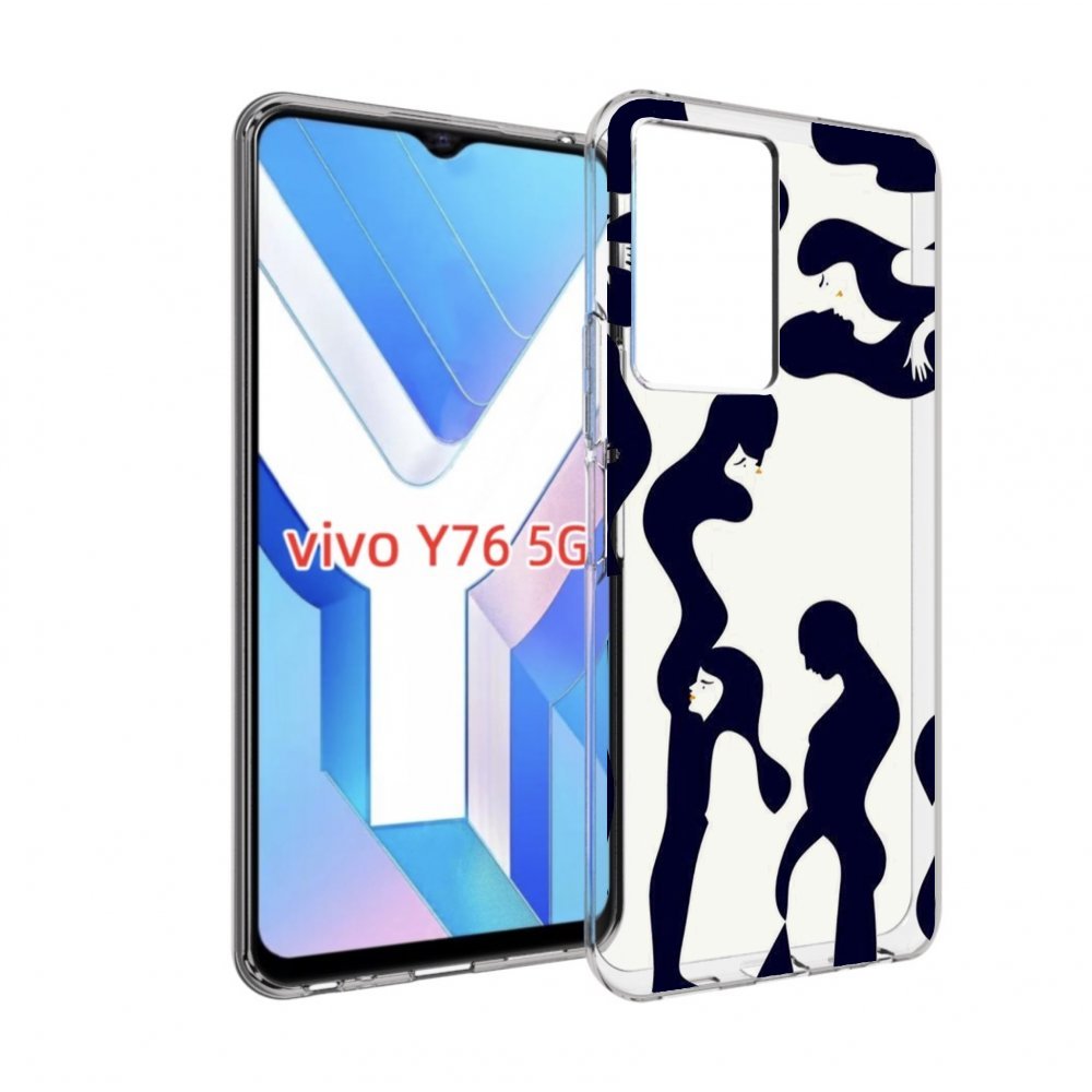 

Чехол MyPads схема-пар для Vivo Y76 5G, Прозрачный, Tocco