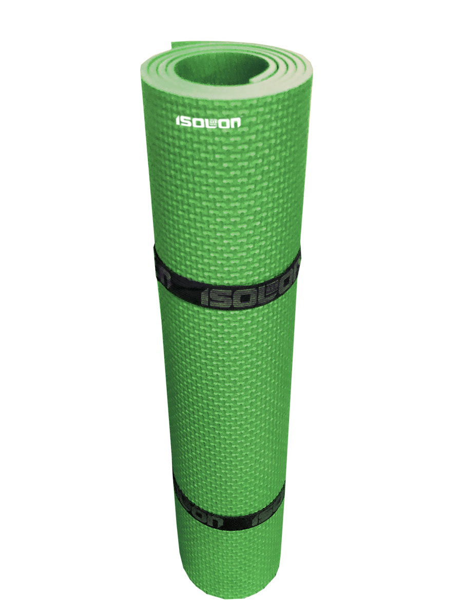 Коврик для фитнеса Isolon Fitness 5 мм зеленый