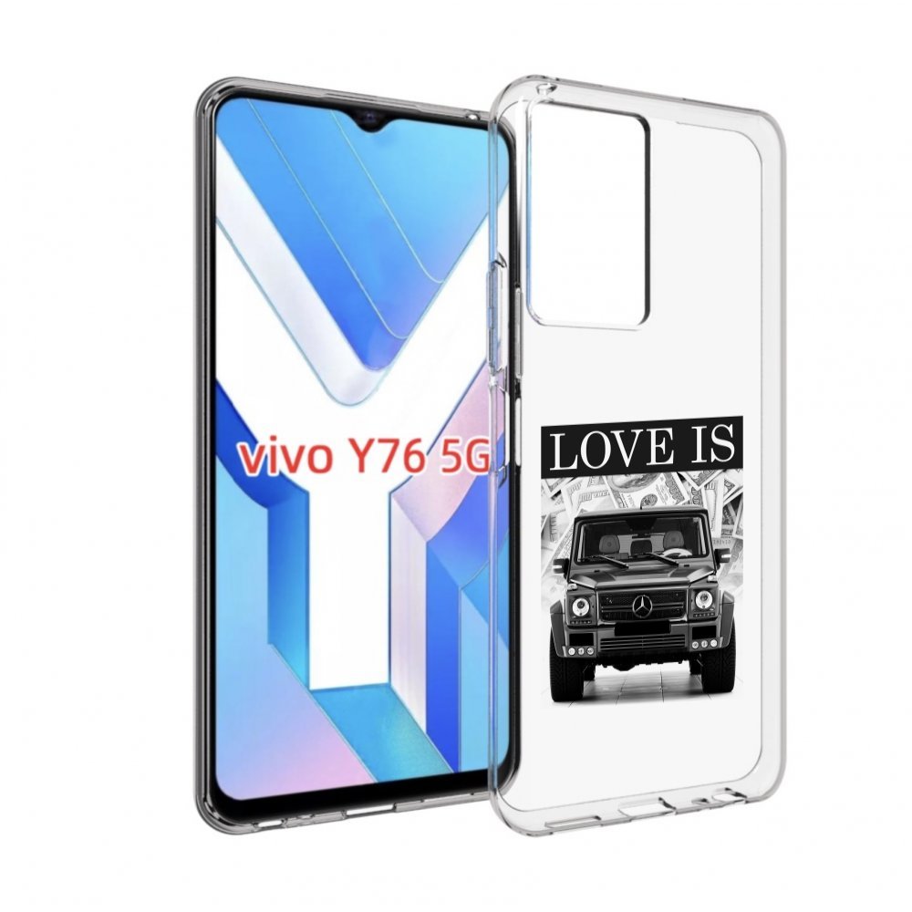 

Чехол MyPads гелик для Vivo Y76 5G, Прозрачный, Tocco