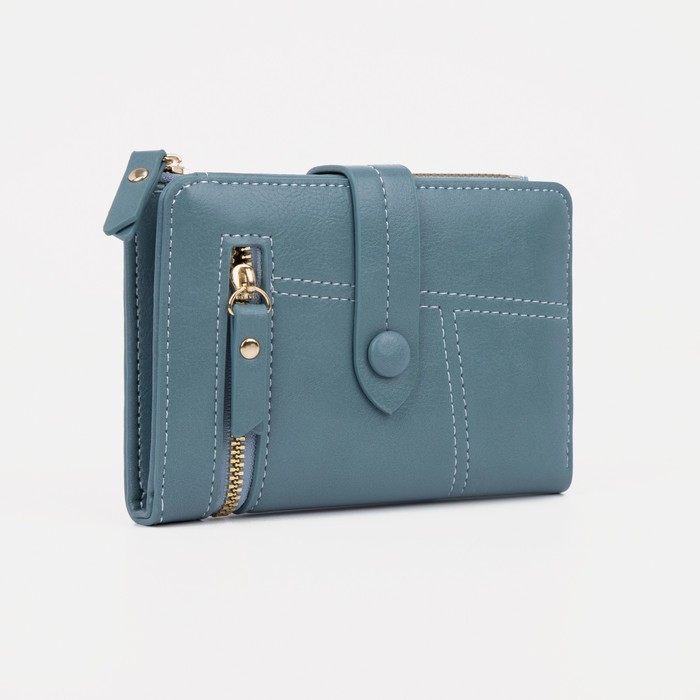 

Кошелек женский NoBrand 9353184, синий, 9353184