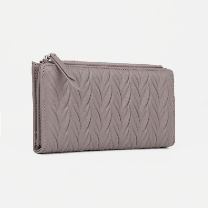 

Кошелек женский NoBrand 9285452, серый, 9285452