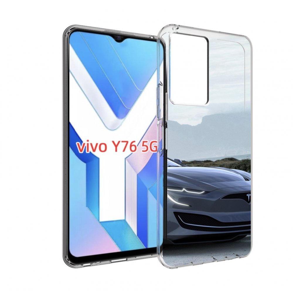 

Чехол MyPads tesla 2 мужской для Vivo Y76 5G, Прозрачный, Tocco