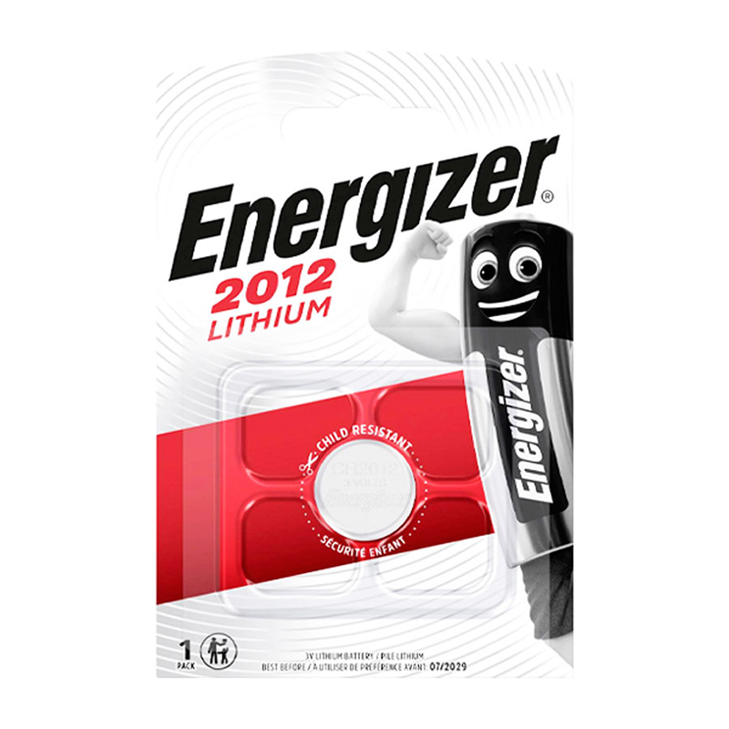 Батарейка Energizer CR2012 Lithium 3V