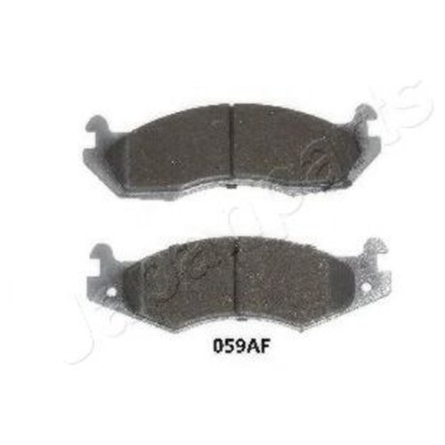 фото Комплект передних тормозных колодок japanparts pa059af для jeep cherokee, cj, wrangler i