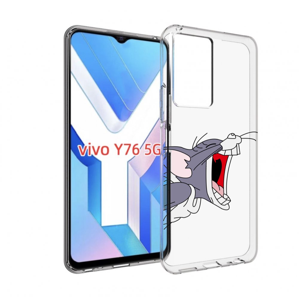 

Чехол MyPads том-голодный для Vivo Y76 5G, Прозрачный, Tocco