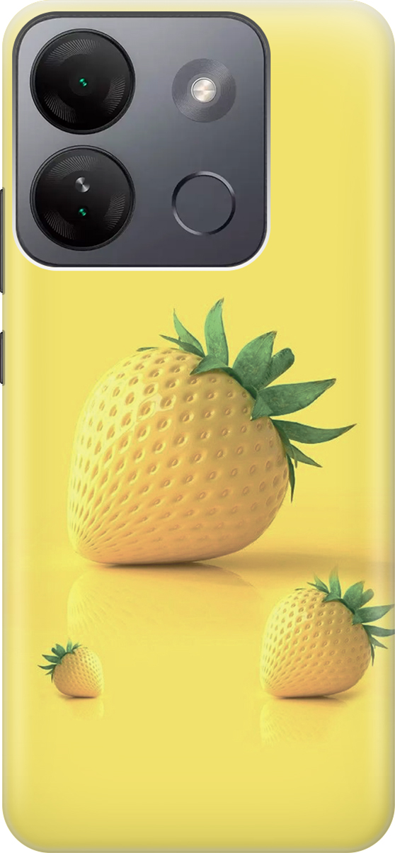 

Силиконовый чехол на Infinix Smart 7 HD, Черный, 159425