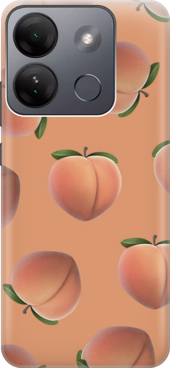 

Силиконовый чехол на Infinix Smart 7 HD, Красный;оранжевый, 159425