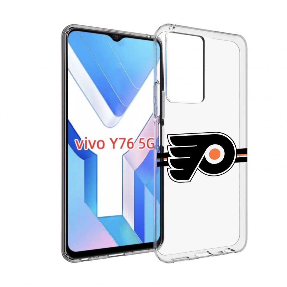 

Чехол MyPads филадельфия флаерс мужской для Vivo Y76 5G, Прозрачный, Tocco