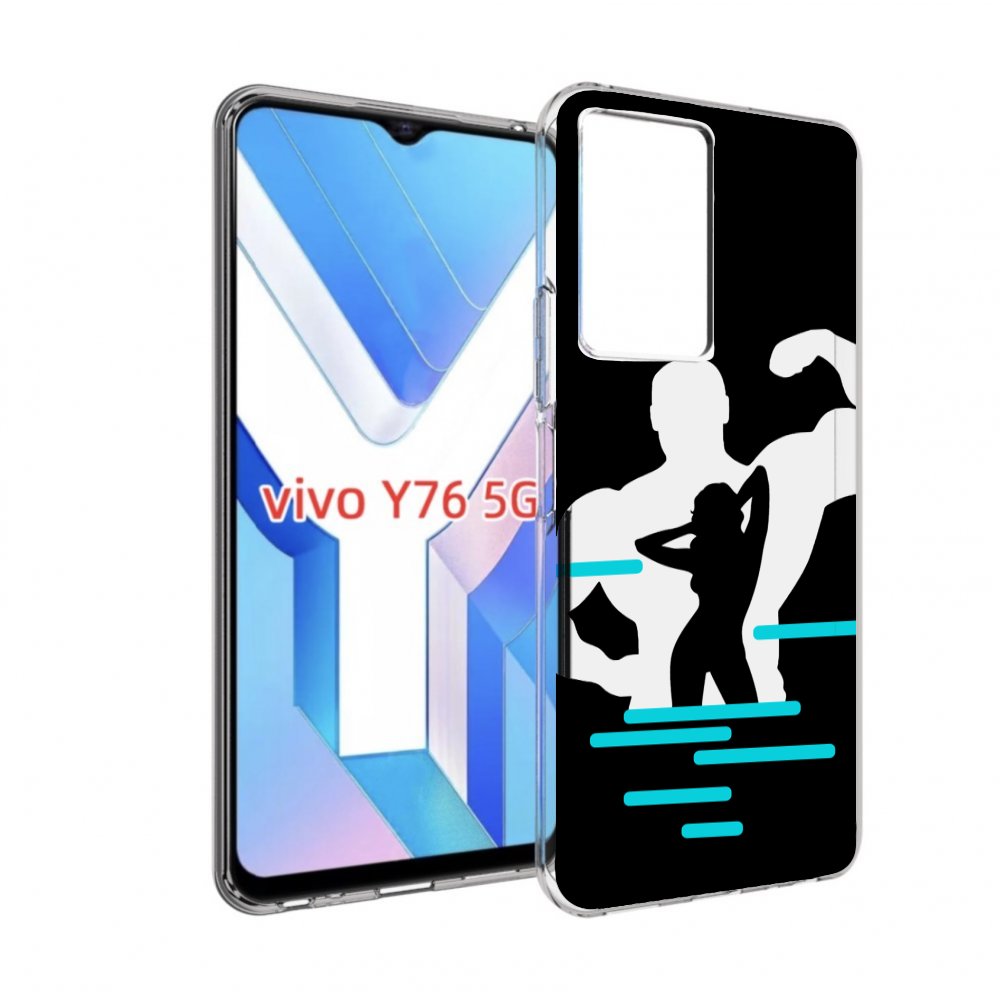 

Чехол MyPads фитнес-тренировка для Vivo Y76 5G, Прозрачный, Tocco