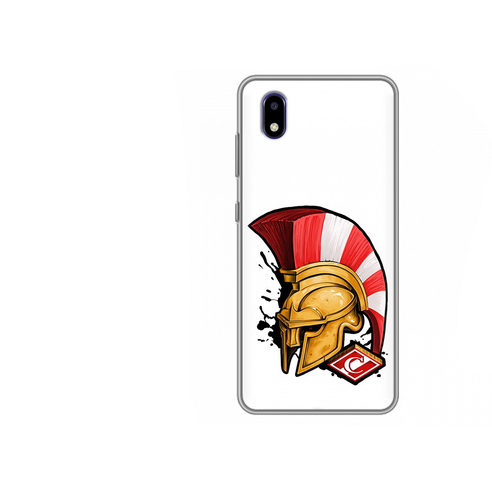 

Чехол MyPads Tocco для ZTE Blade A3 2020 ФК спартак шлем (PT226941.466.185), Прозрачный, Tocco