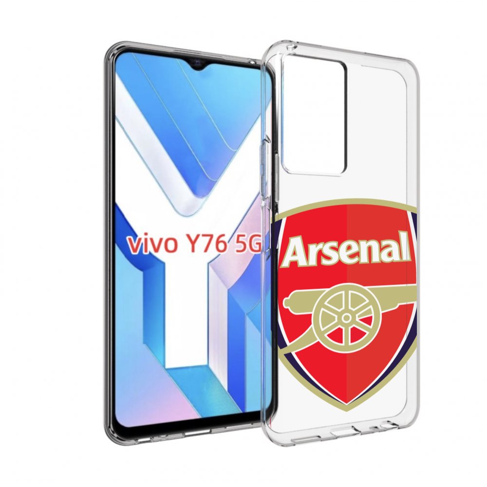 

Чехол MyPads фк арсенал лондон мужской для Vivo Y76 5G, Прозрачный, Tocco