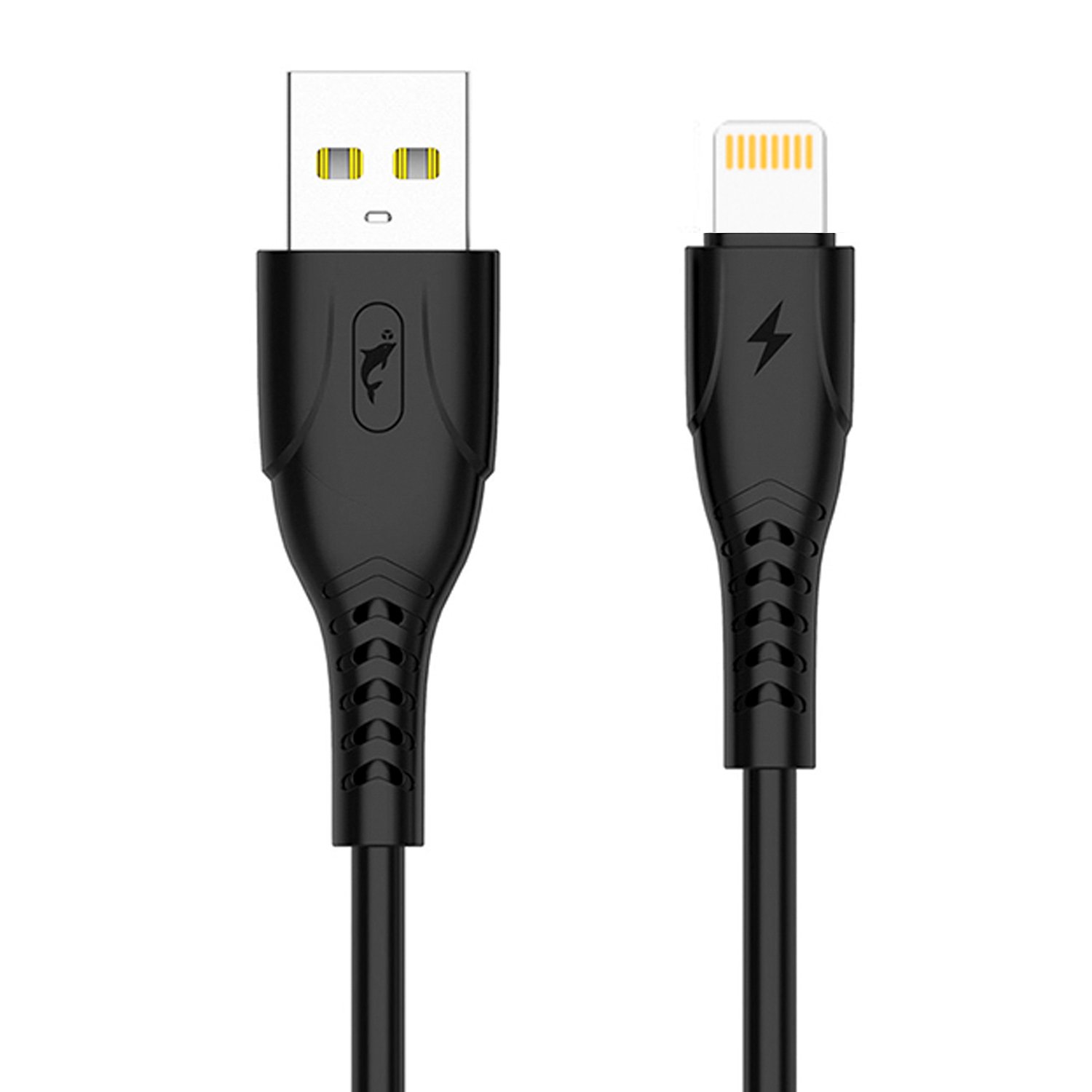 

Дата-кабель SKYDOLPHIN S08L USB - Lightning 1 м, черный