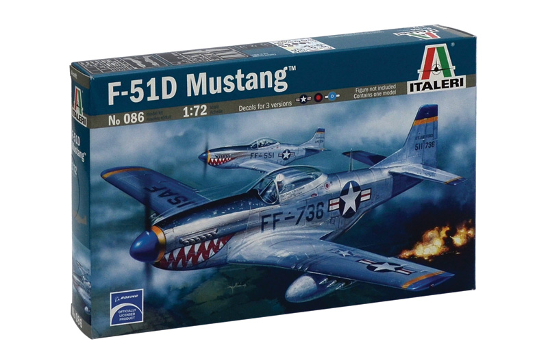 

Сборная модель Italeri 1/72 Самолет F-51D Mustang 0086