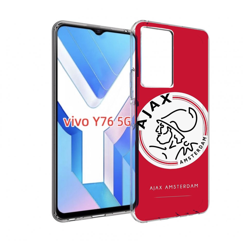 

Чехол MyPads фк аякс амстердам для Vivo Y76 5G, Прозрачный, Tocco