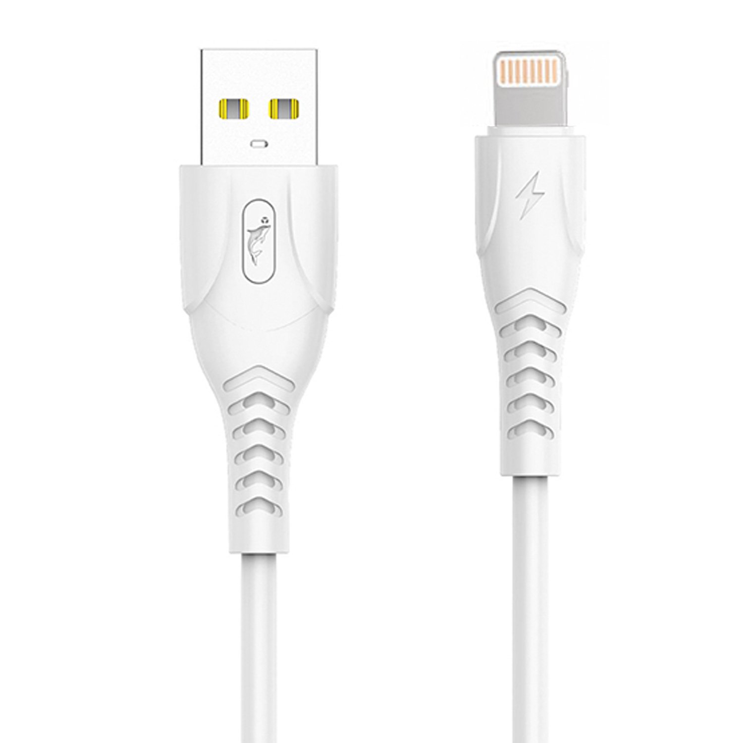 

Дата-кабель SKYDOLPHIN S08L USB - Lightning 1 м, белый