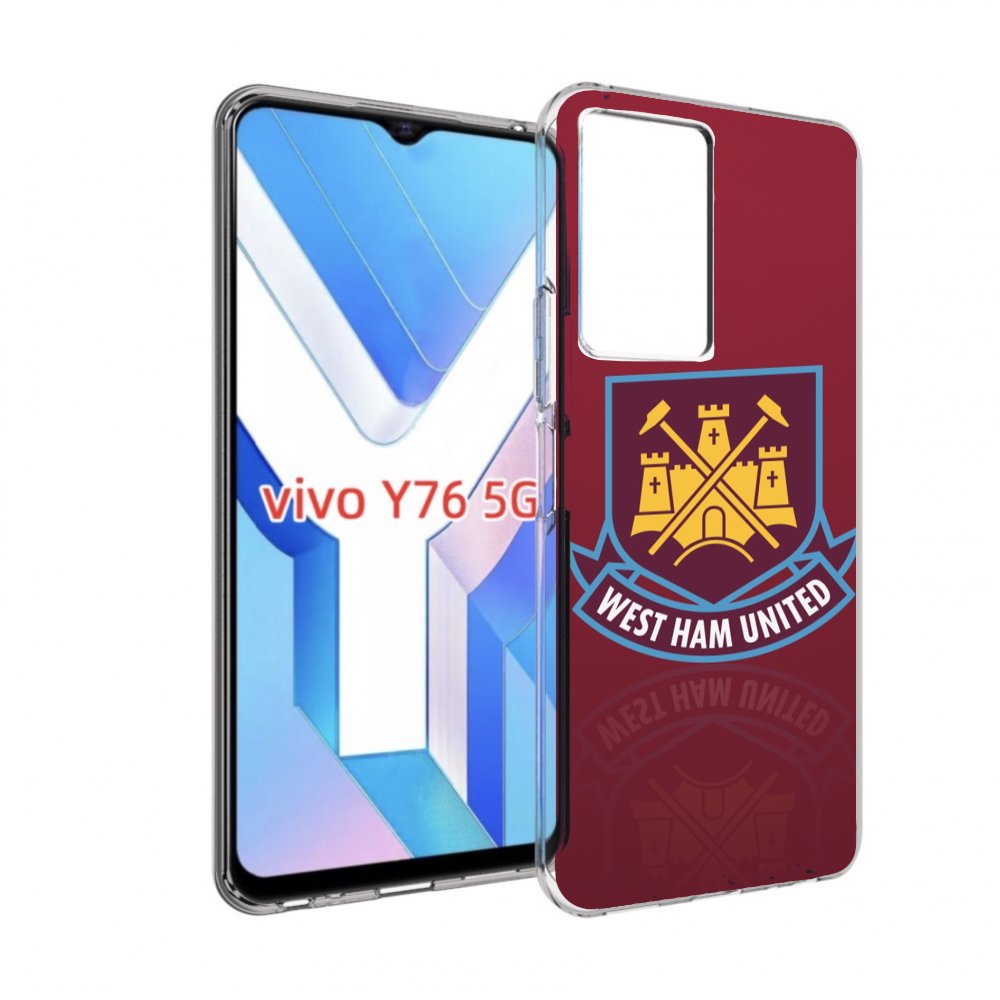 

Чехол MyPads фк вест хэм мужской для Vivo Y76 5G, Прозрачный, Tocco