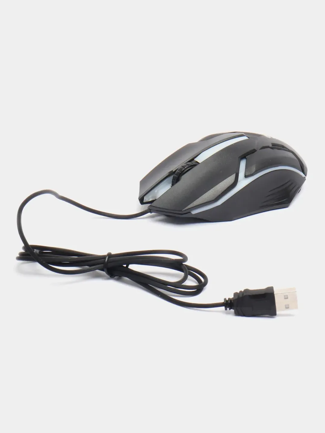 Проводная игровая мышь NoBrand GM02 черный GM02_Black 26900₽