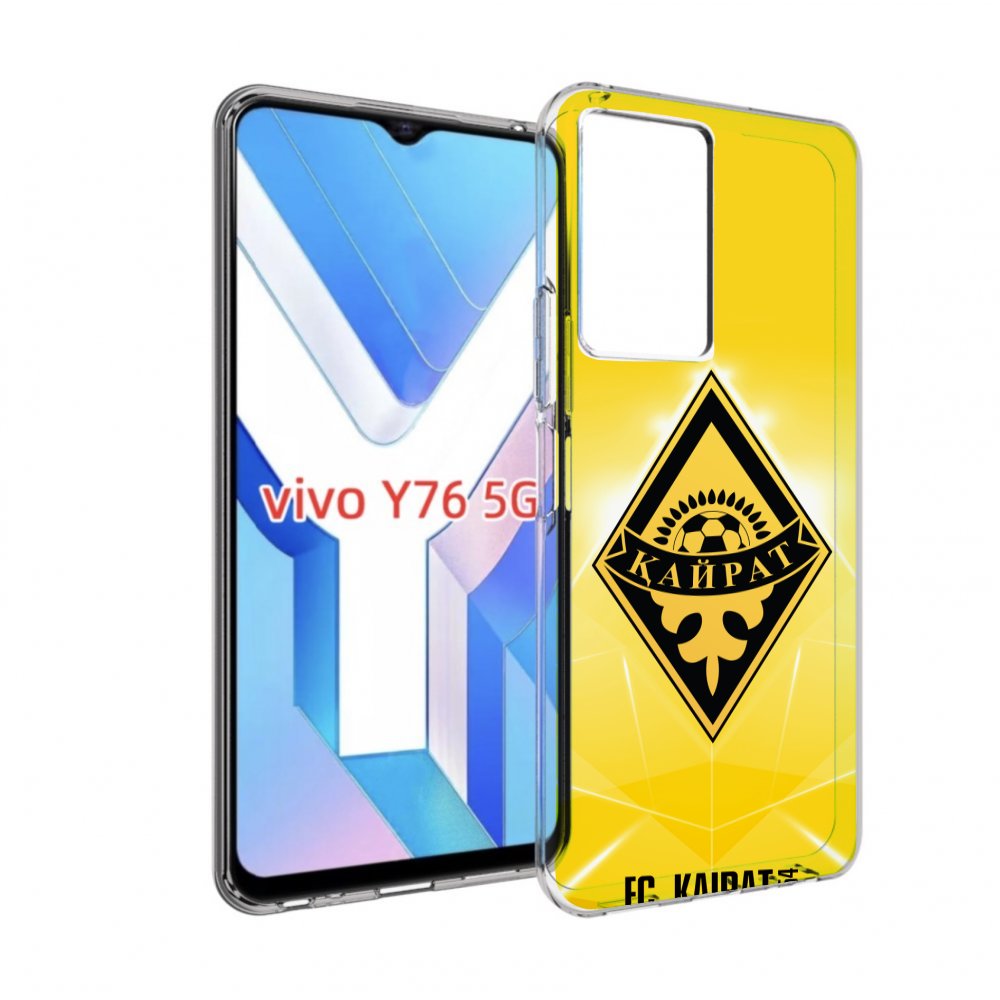 

Чехол MyPads фк каират алматы для Vivo Y76 5G, Прозрачный, Tocco