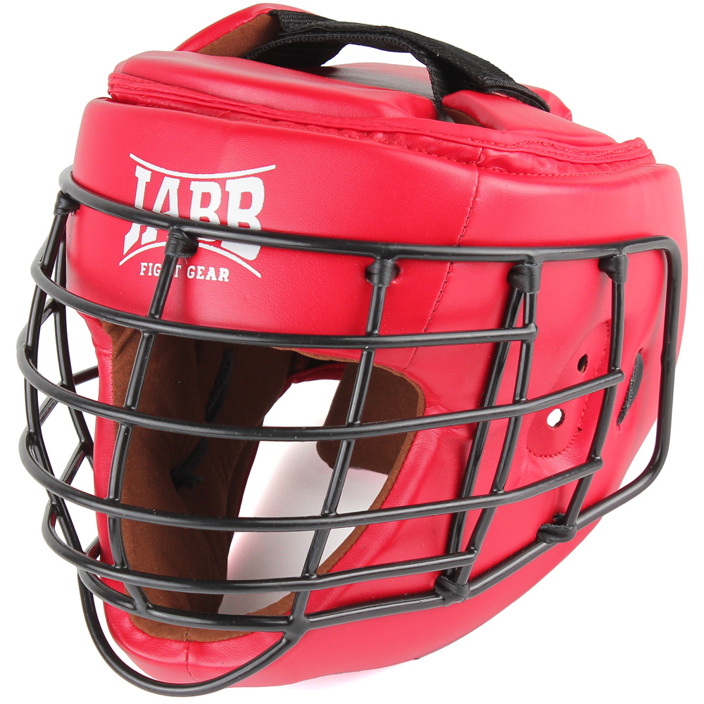 Шлем для рукопашного боя Jabb JE-6012, красный, размер S