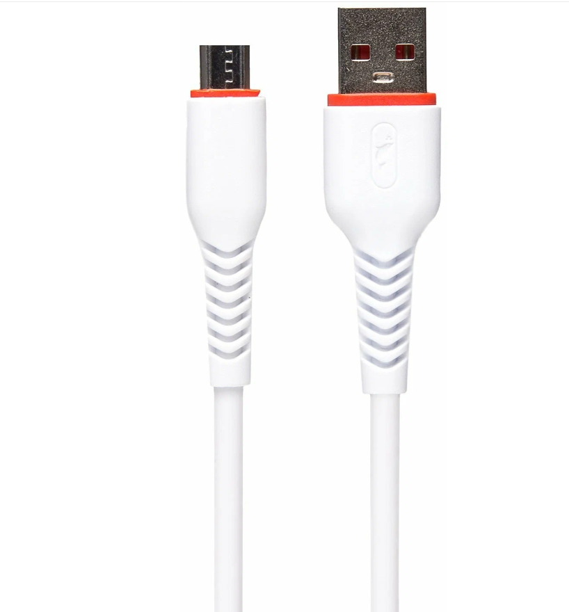 Дата-кабель USB универсальный MicroUSB SKYDOLPHIN S54V (белый)