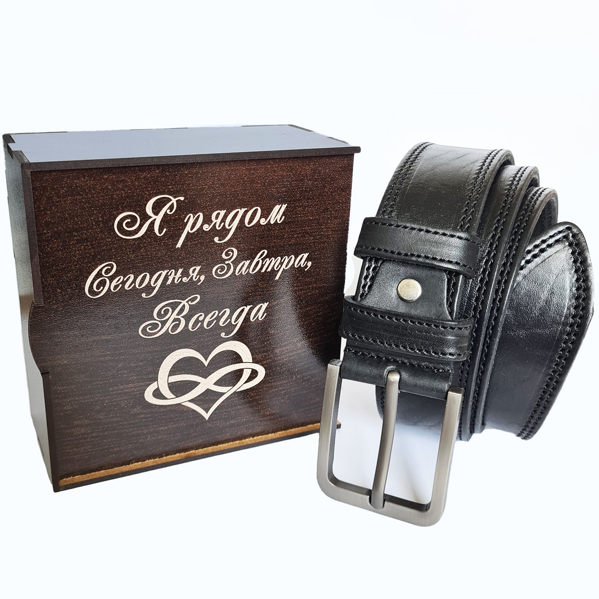

Ремень мужской Remenn r800b черный, 125 см, r800b