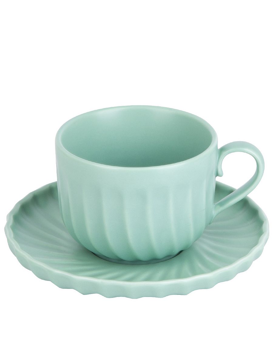 

Чайная пара Nouvelle Home Fresh Taste Green 220мл, Зеленый
