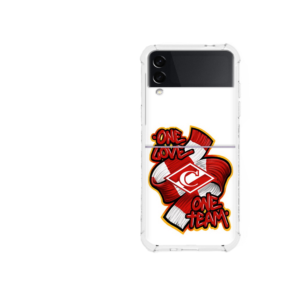 

Чехол MyPads Tocco для Samsung Galaxy Z Flip 3 ФК спарак 1 любовь (PT226934.584.184), Прозрачный, Tocco