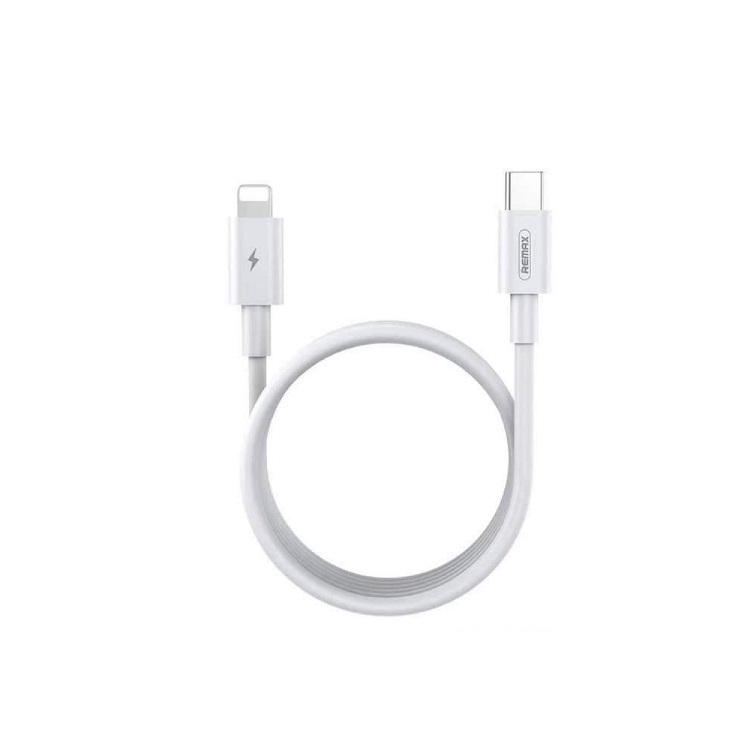 фото Кабель lightning - usb type-c remax 1 м белый