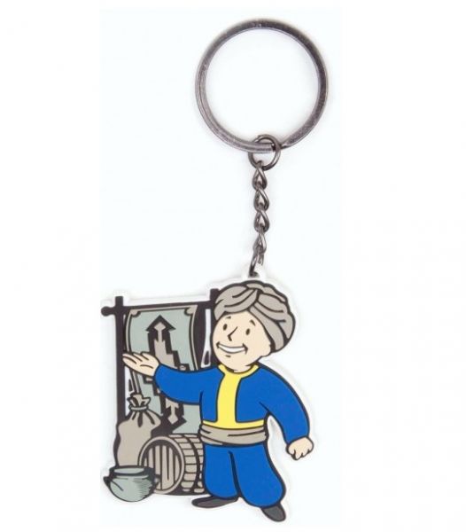 

Брелок унисекс Fallout 4 синий, Fallout 4