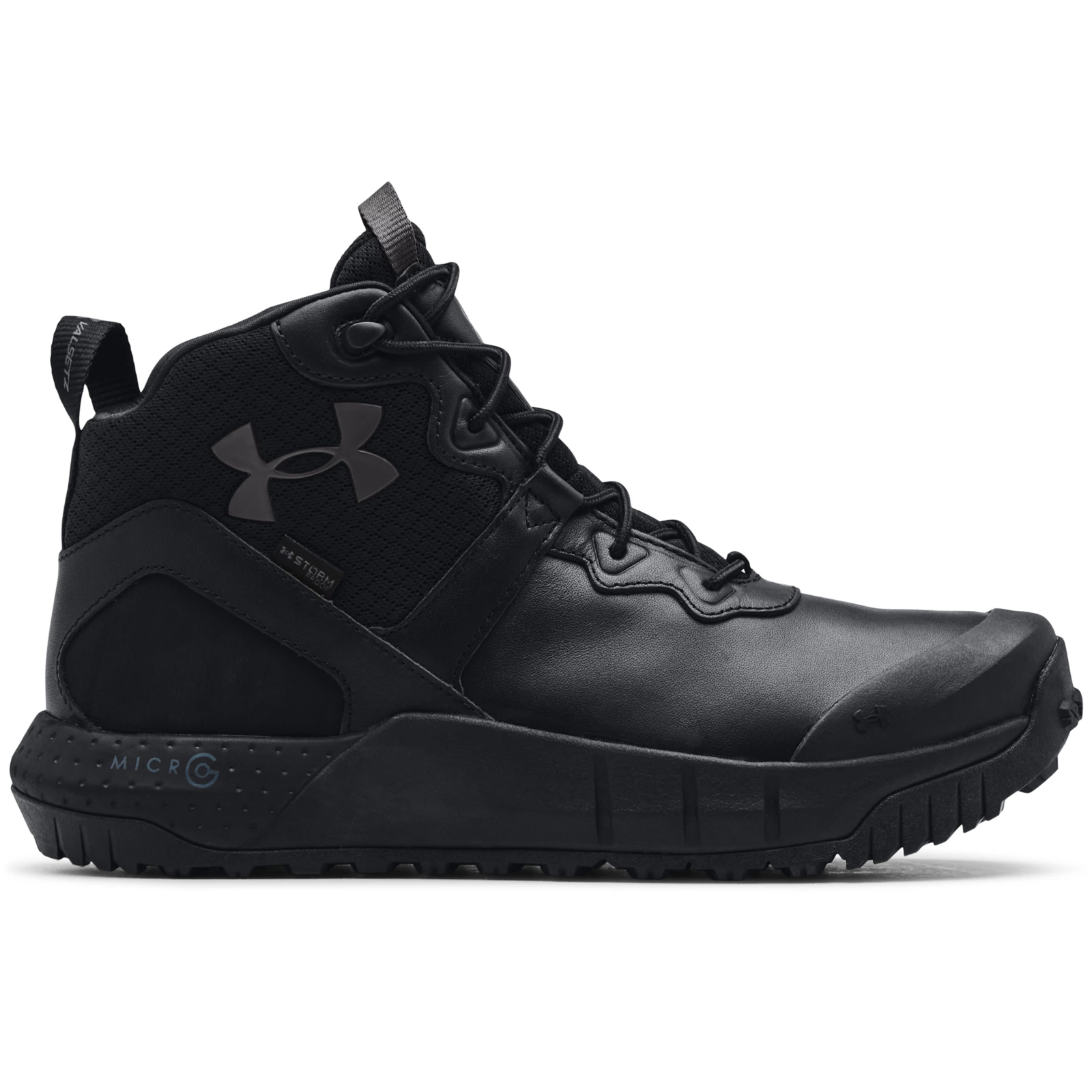 фото Ботинки мужские under armour mg valsetz mid lthr wp черные 13 us