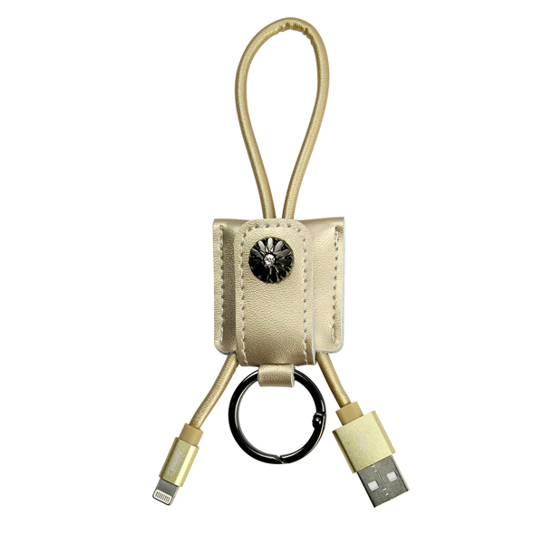 фото Кабель lightning - usb remax 0.3 м золотистый