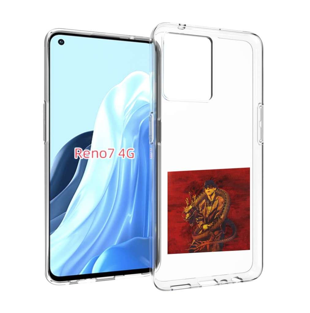 

Чехол MyPads Dragonborn Big Baby Tape для OPPO RENO 7 4G, Прозрачный, Tocco