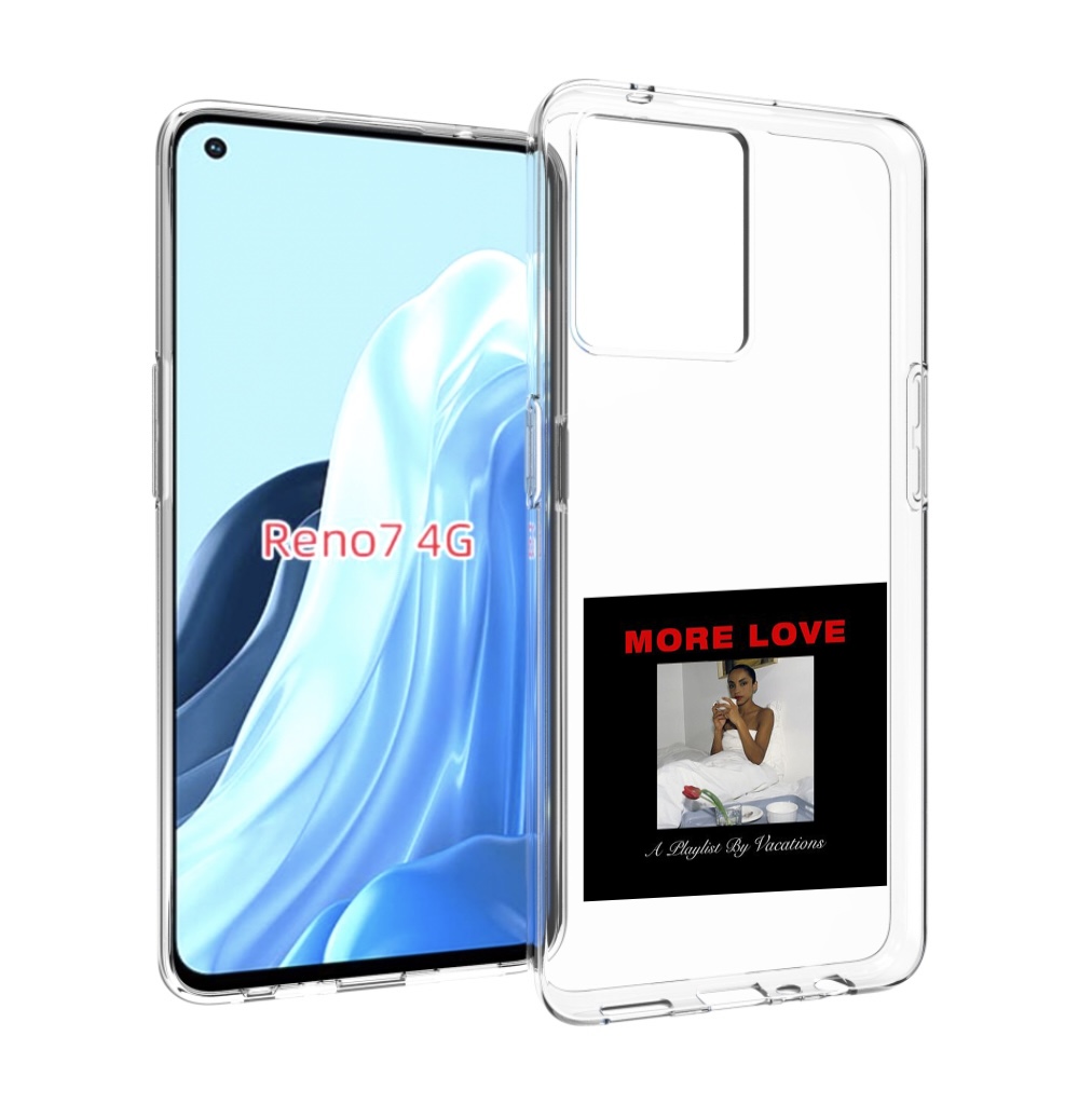 

Чехол MyPads Drake & Sade - More Love для OPPO RENO 7 4G, Прозрачный, Tocco