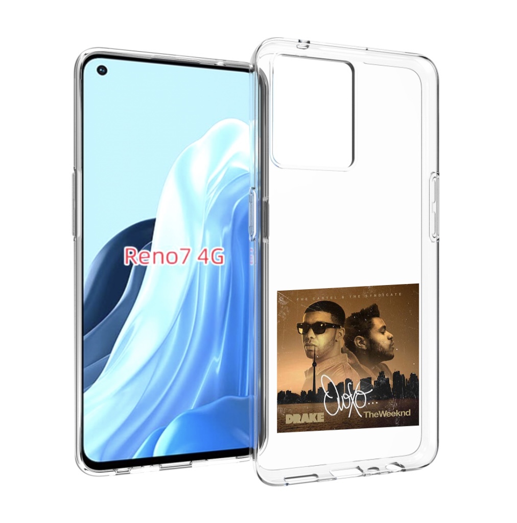 

Чехол MyPads Drake & The Weeknd - OVOXO для OPPO RENO 7 4G, Прозрачный, Tocco