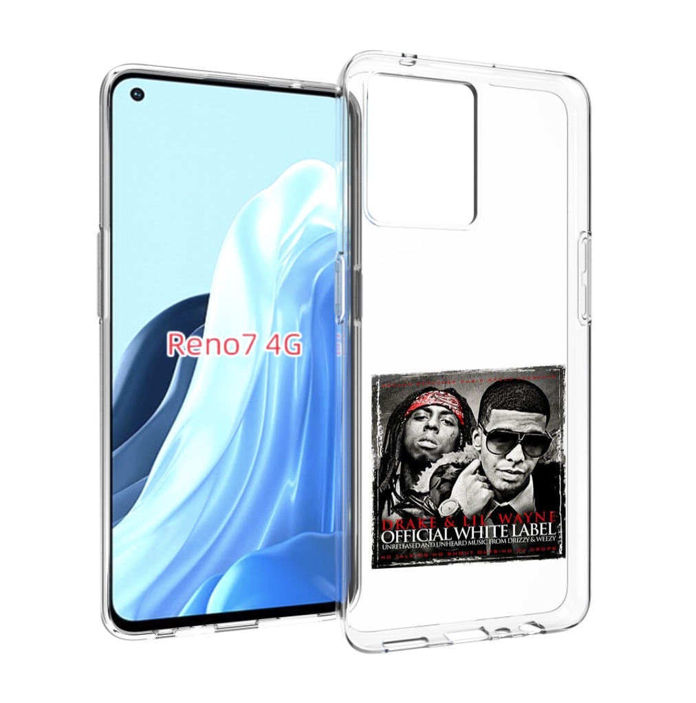 

Чехол MyPads Drake - Official White Label для OPPO RENO 7 4G, Прозрачный, Tocco