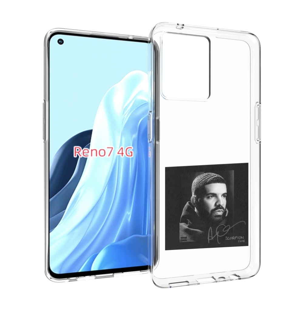 

Чехол MyPads Drake - Scorpion для OPPO RENO 7 4G, Прозрачный, Tocco