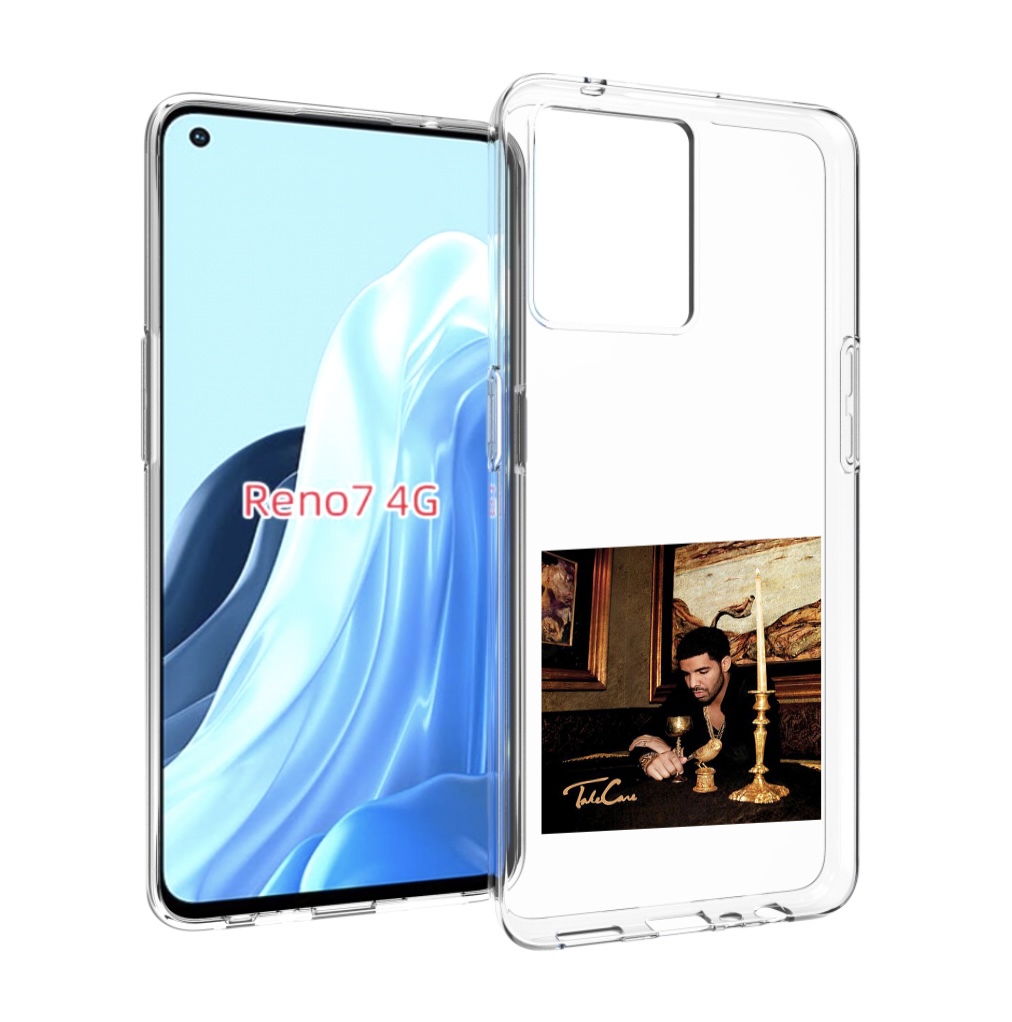 

Чехол MyPads Drake - Take Care для OPPO RENO 7 4G, Прозрачный, Tocco