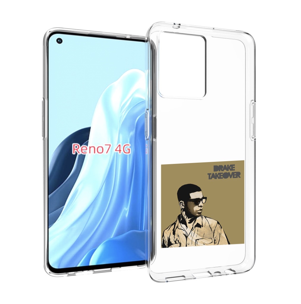 

Чехол MyPads Drake - Takeover для OPPO RENO 7 4G, Прозрачный, Tocco