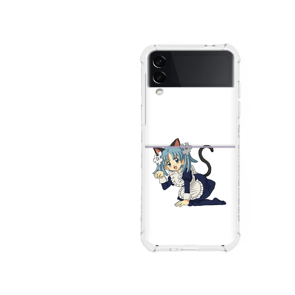 

Чехол MyPads Tocco для Samsung Galaxy Z Flip 3 аниме3 (PT226934.584.224), Прозрачный, Tocco