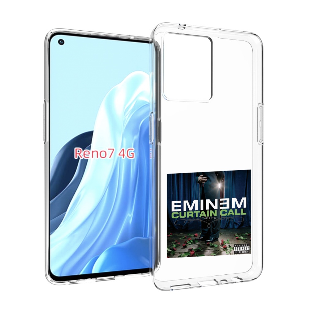 

Чехол MyPads Eminem CURTAIN CALL, THE HITS для OPPO RENO 7 4G, Прозрачный, Tocco