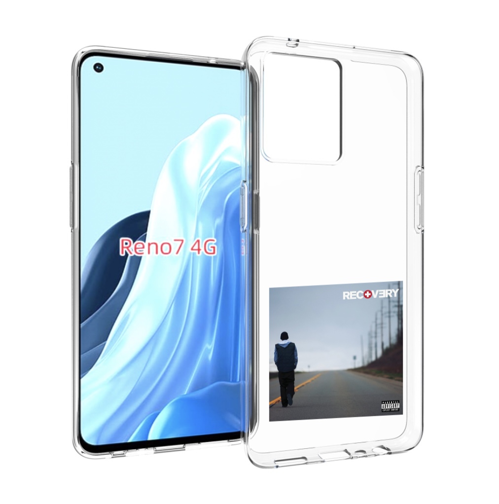 

Чехол MyPads Eminem RECOVERY для OPPO RENO 7 4G, Прозрачный, Tocco