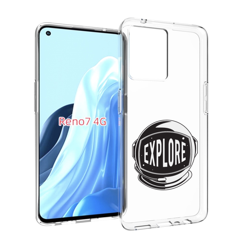 

Чехол MyPads Explore для OPPO RENO 7 4G, Прозрачный, Tocco