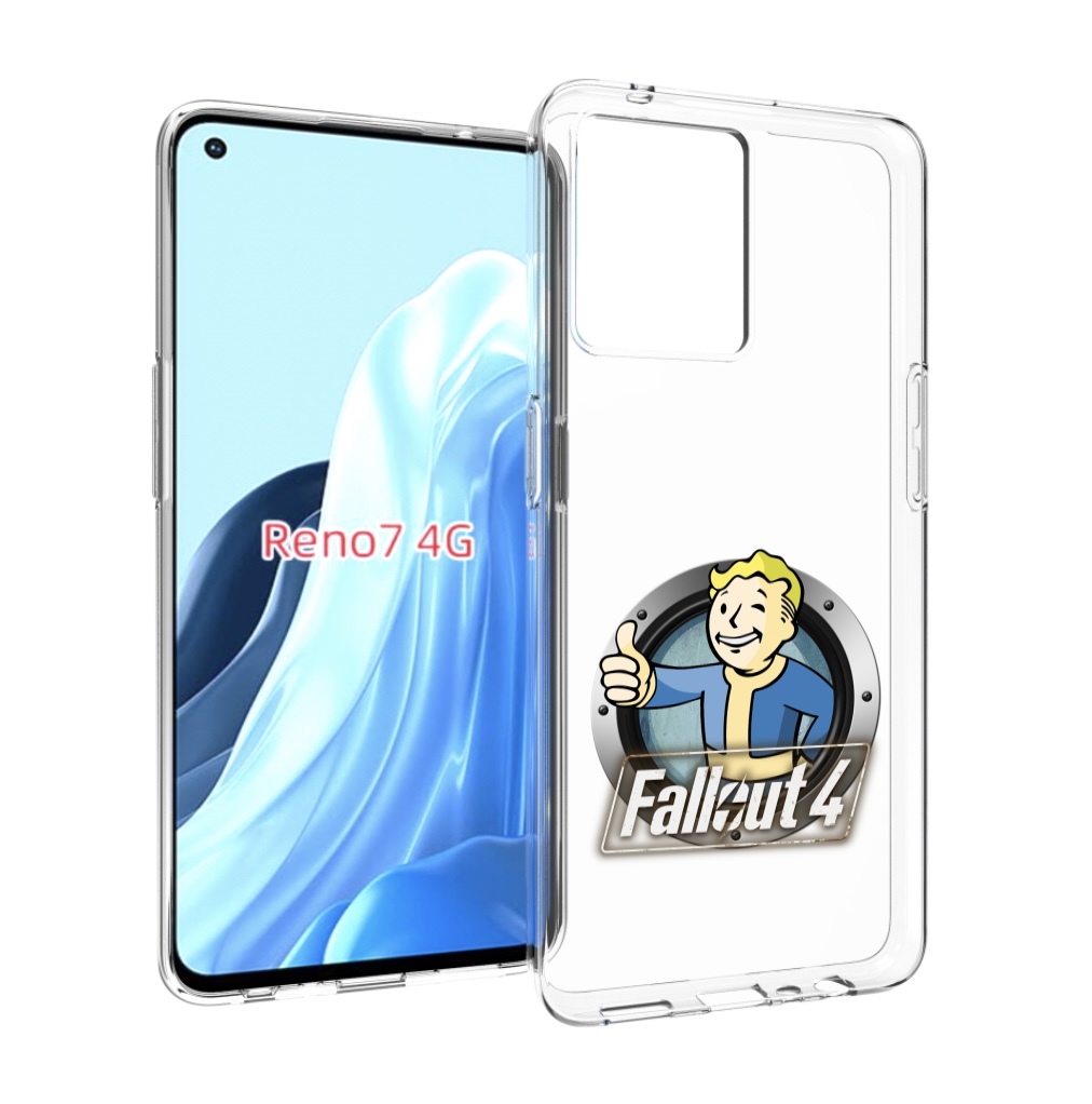 

Чехол MyPads Fallout-4 для OPPO RENO 7 4G, Прозрачный, Tocco