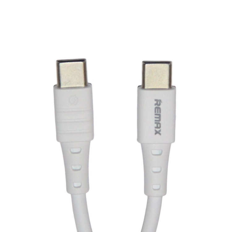 Кабель usb type-c - usb type-c Remax 1 м белый